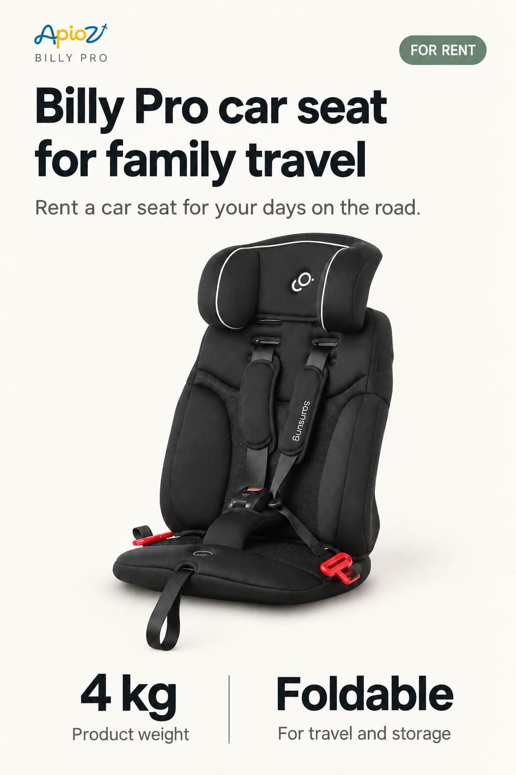 Billy Pro car seat introduction