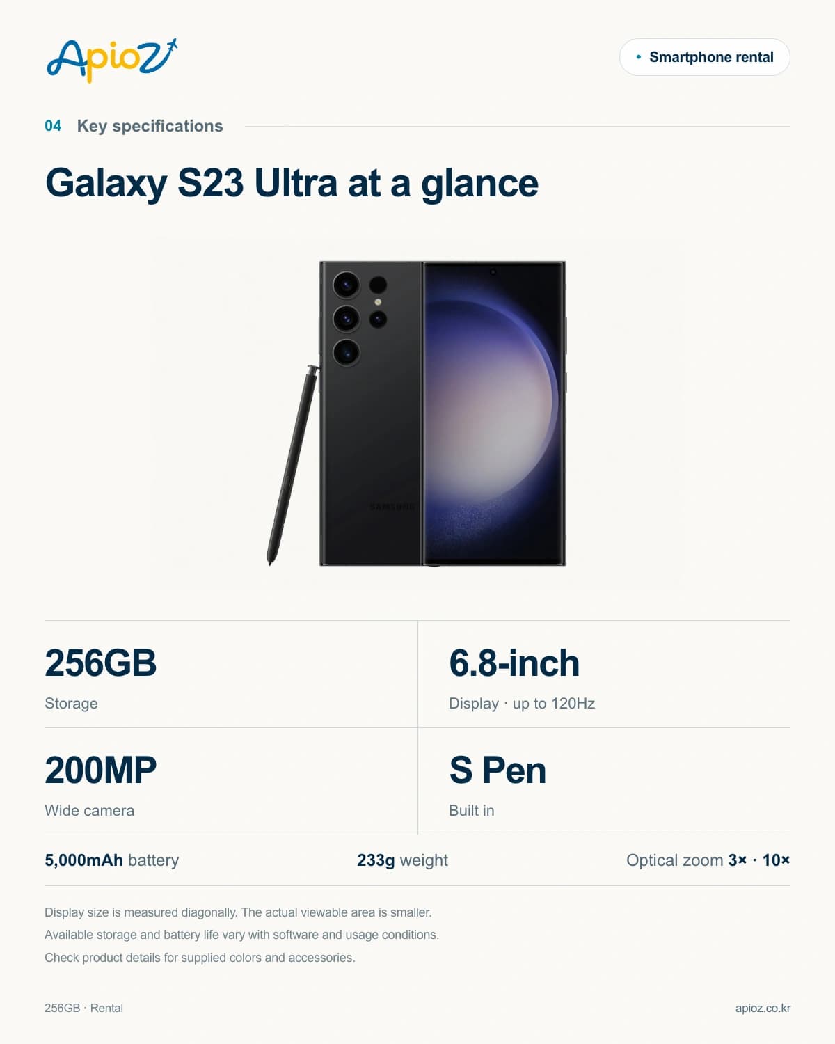Samsung Galaxy S23 Ultra 256GB — s23-detail-3-en