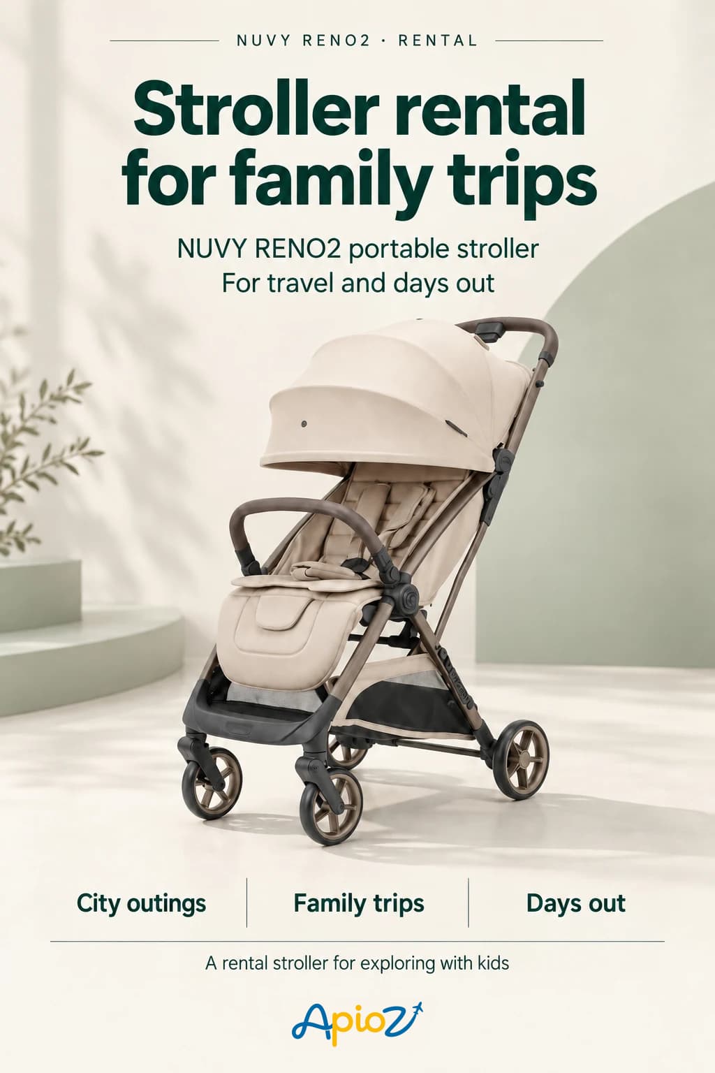 NUVY Reno2 stroller rental