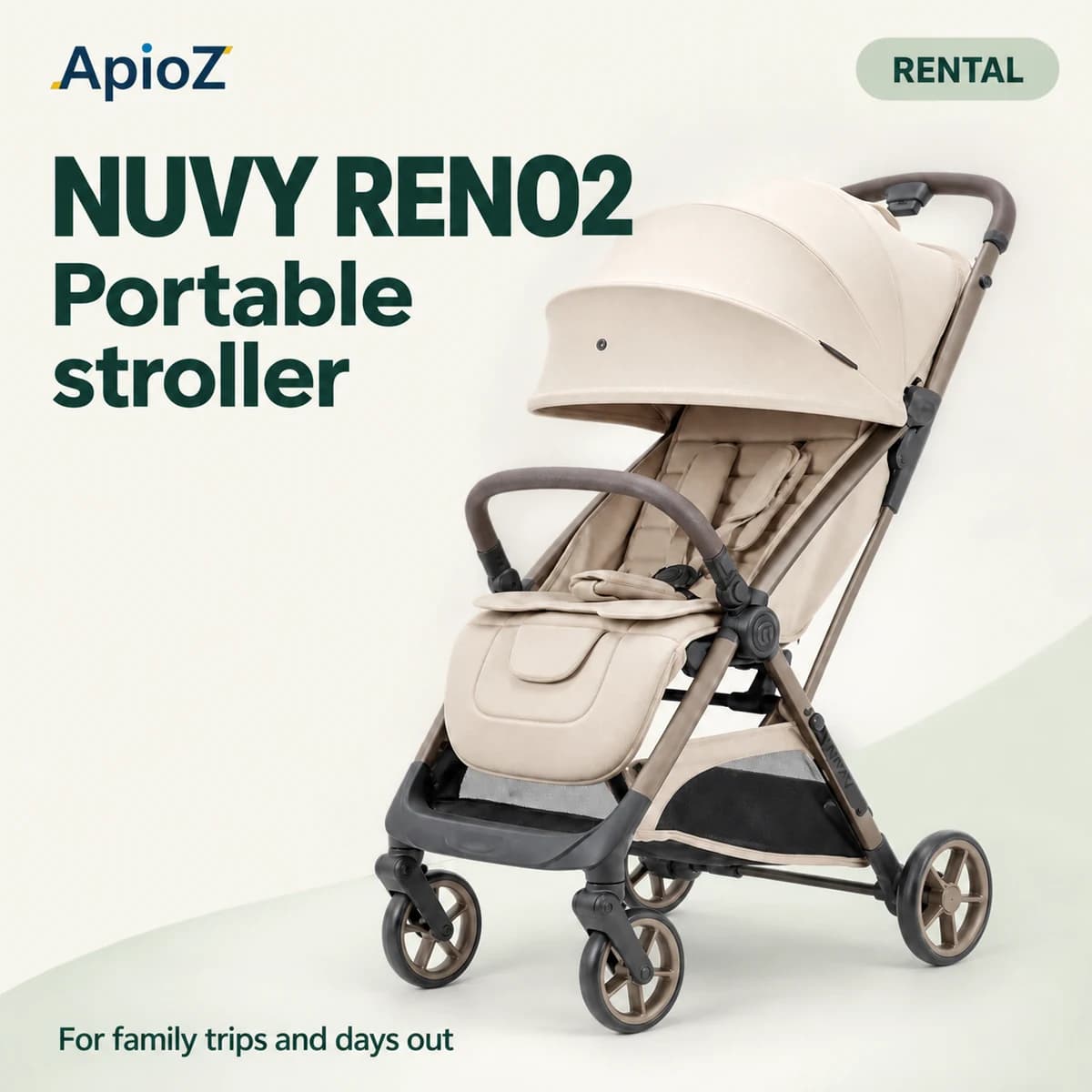 NUVY Reno2 Portable Stroller